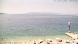 Campsite beach