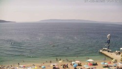 Campsite beach