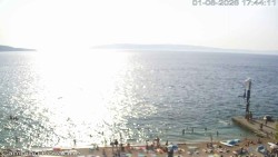 Campsite beach