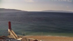 Campsite beach