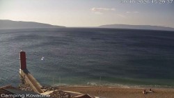 Campsite beach