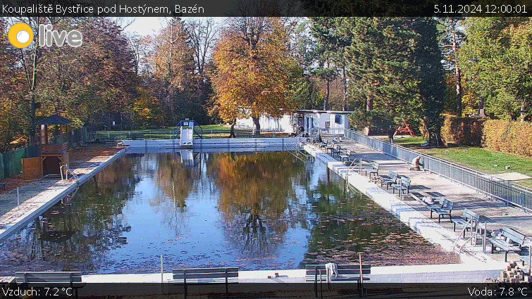 Koupaliště Bystřice pod Hostýnem - Bazén - 5.11.2024 v 12:00 Koupaliště Bystřice pod Hostýnem - Bazén - 5.11.2024 v 12:00