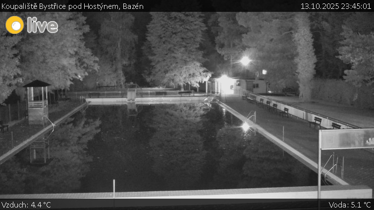 Koupaliště Bystřice pod Hostýnem - Bazén - 13.10.2025 v 23:45 Koupaliště Bystřice pod Hostýnem - Bazén - 13.10.2025 v 23:45
