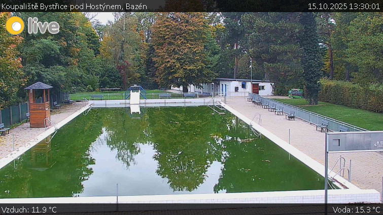 Koupaliště Bystřice pod Hostýnem - Bazén - 15.10.2025 v 13:30 Koupaliště Bystřice pod Hostýnem - Bazén - 15.10.2025 v 13:30