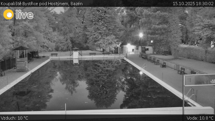 Koupaliště Bystřice pod Hostýnem - Bazén - 15.10.2025 v 18:30 Koupaliště Bystřice pod Hostýnem - Bazén - 15.10.2025 v 18:30
