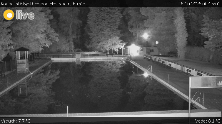 Koupaliště Bystřice pod Hostýnem - Bazén - 16.10.2025 v 00:15 Koupaliště Bystřice pod Hostýnem - Bazén - 16.10.2025 v 00:15
