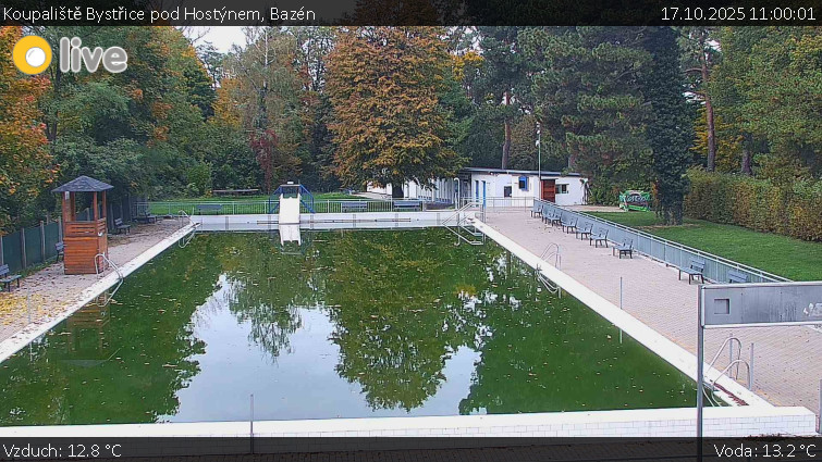 Koupaliště Bystřice pod Hostýnem - Bazén - 17.10.2025 v 11:00 Koupaliště Bystřice pod Hostýnem - Bazén - 17.10.2025 v 11:00