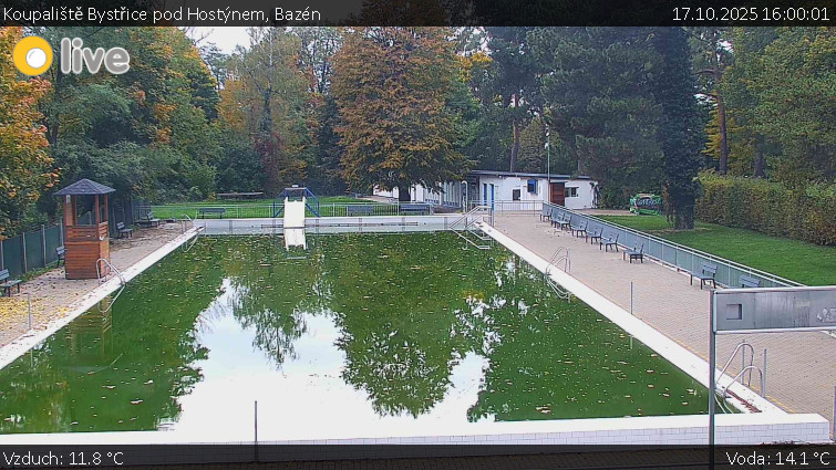 Koupaliště Bystřice pod Hostýnem - Bazén - 17.10.2025 v 16:00 Koupaliště Bystřice pod Hostýnem - Bazén - 17.10.2025 v 16:00