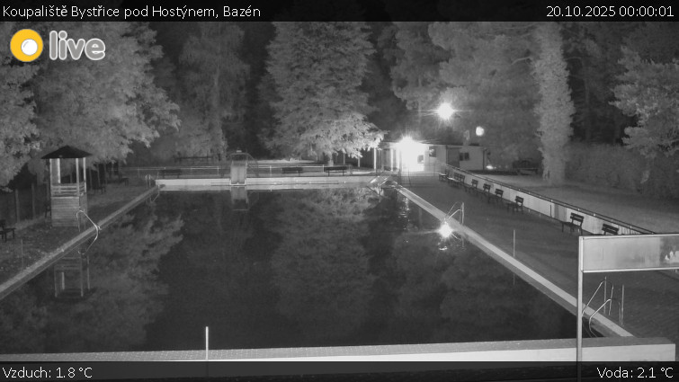Koupaliště Bystřice pod Hostýnem - Bazén - 20.10.2025 v 00:00 Koupaliště Bystřice pod Hostýnem - Bazén - 20.10.2025 v 00:00