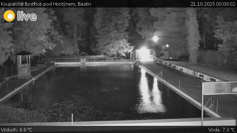 Koupaliště Bystřice pod Hostýnem - Bazén - 21.10.2025 v 00:00 Koupaliště Bystřice pod Hostýnem - Bazén - 21.10.2025 v 00:00