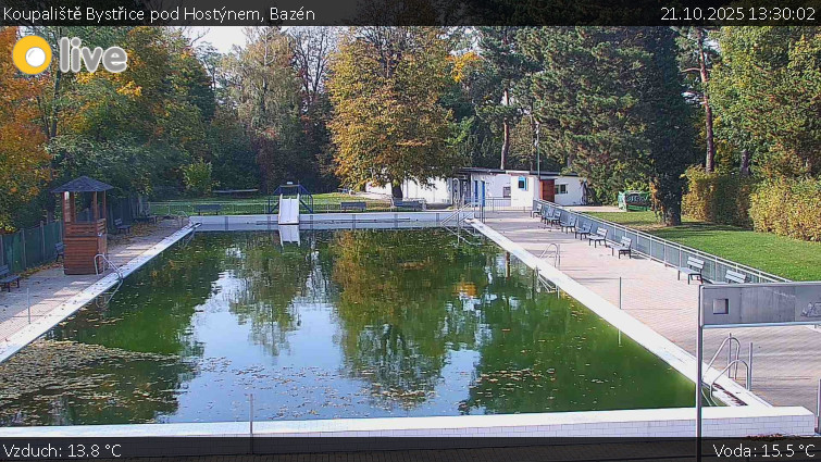 Koupaliště Bystřice pod Hostýnem - Bazén - 21.10.2025 v 13:30 Koupaliště Bystřice pod Hostýnem - Bazén - 21.10.2025 v 13:30