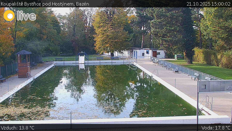 Koupaliště Bystřice pod Hostýnem - Bazén - 21.10.2025 v 15:00 Koupaliště Bystřice pod Hostýnem - Bazén - 21.10.2025 v 15:00