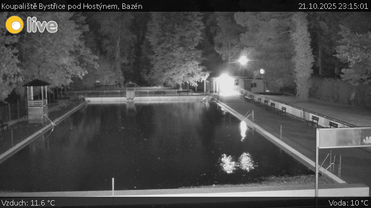 Koupaliště Bystřice pod Hostýnem - Bazén - 21.10.2025 v 23:15 Koupaliště Bystřice pod Hostýnem - Bazén - 21.10.2025 v 23:15