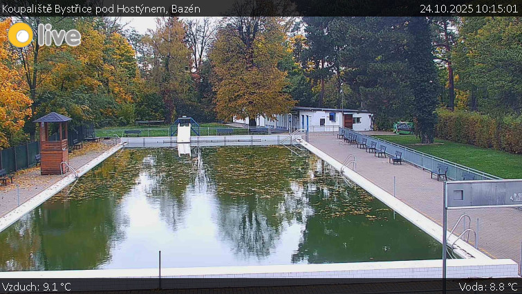 Koupaliště Bystřice pod Hostýnem - Bazén - 24.10.2025 v 10:15 Koupaliště Bystřice pod Hostýnem - Bazén - 24.10.2025 v 10:15