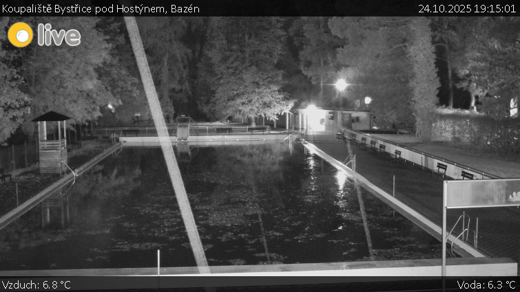 Koupaliště Bystřice pod Hostýnem - Bazén - 24.10.2025 v 19:15 Koupaliště Bystřice pod Hostýnem - Bazén - 24.10.2025 v 19:15