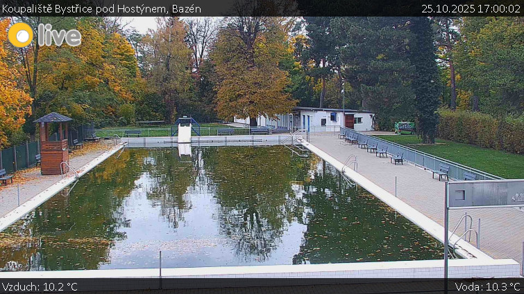 Koupaliště Bystřice pod Hostýnem - Bazén - 25.10.2025 v 17:00 Koupaliště Bystřice pod Hostýnem - Bazén - 25.10.2025 v 17:00