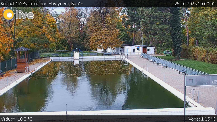 Koupaliště Bystřice pod Hostýnem - Bazén - 26.10.2025 v 10:00 Koupaliště Bystřice pod Hostýnem - Bazén - 26.10.2025 v 10:00