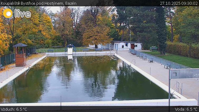 Koupaliště Bystřice pod Hostýnem - Bazén - 27.10.2025 v 09:30 Koupaliště Bystřice pod Hostýnem - Bazén - 27.10.2025 v 09:30