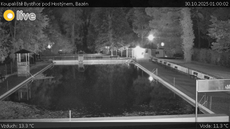 Koupaliště Bystřice pod Hostýnem - Bazén - 30.10.2025 v 01:00 Koupaliště Bystřice pod Hostýnem - Bazén - 30.10.2025 v 01:00