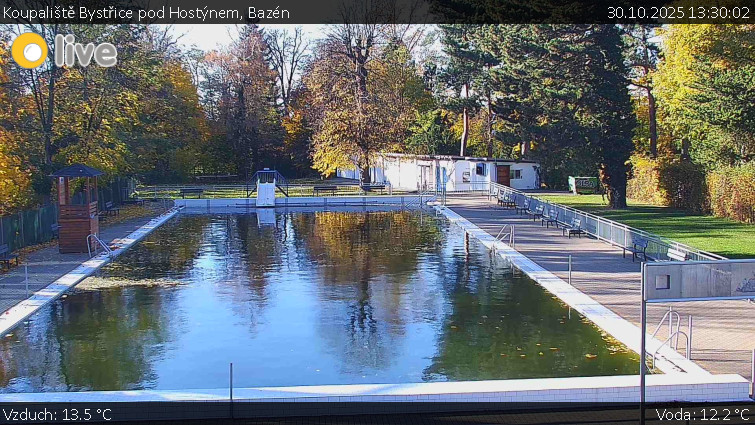 Koupaliště Bystřice pod Hostýnem - Bazén - 30.10.2025 v 13:30 Koupaliště Bystřice pod Hostýnem - Bazén - 30.10.2025 v 13:30