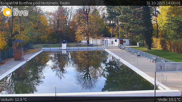 Koupaliště Bystřice pod Hostýnem - Bazén - 31.10.2025 v 14:00 Koupaliště Bystřice pod Hostýnem - Bazén - 31.10.2025 v 14:00