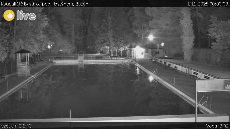 Koupaliště Bystřice pod Hostýnem - Bazén - 1.11.2025 v 00:00 Koupaliště Bystřice pod Hostýnem - Bazén - 1.11.2025 v 00:00