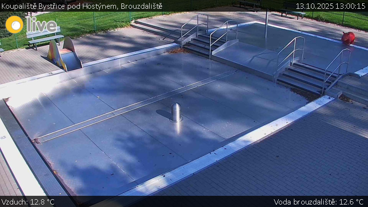Koupaliště Bystřice pod Hostýnem - Brouzdaliště - 13.10.2025 v 13:00 Koupaliště Bystřice pod Hostýnem - Brouzdaliště - 13.10.2025 v 13:00