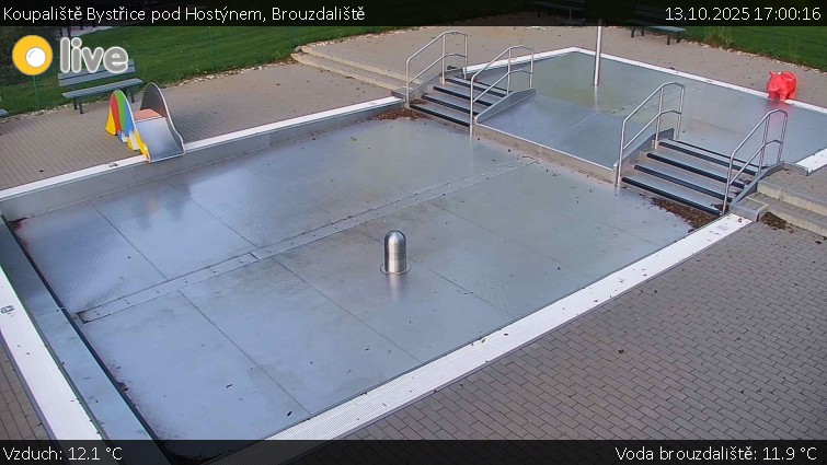 Koupaliště Bystřice pod Hostýnem - Brouzdaliště - 13.10.2025 v 17:00 Koupaliště Bystřice pod Hostýnem - Brouzdaliště - 13.10.2025 v 17:00