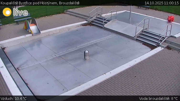 Koupaliště Bystřice pod Hostýnem - Brouzdaliště - 14.10.2025 v 11:00 Koupaliště Bystřice pod Hostýnem - Brouzdaliště - 14.10.2025 v 11:00