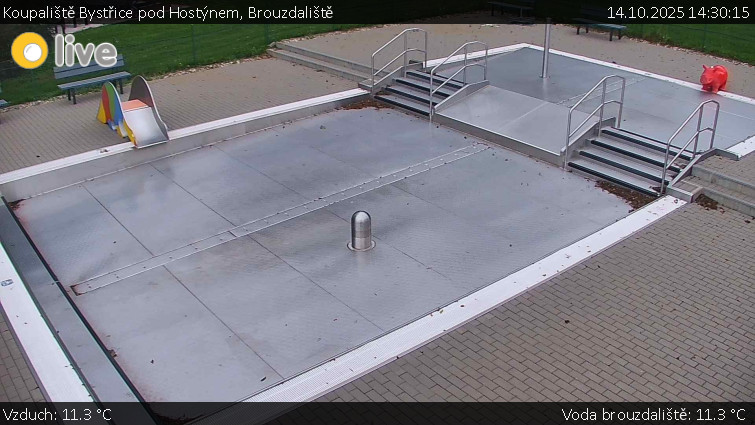 Koupaliště Bystřice pod Hostýnem - Brouzdaliště - 14.10.2025 v 14:30 Koupaliště Bystřice pod Hostýnem - Brouzdaliště - 14.10.2025 v 14:30