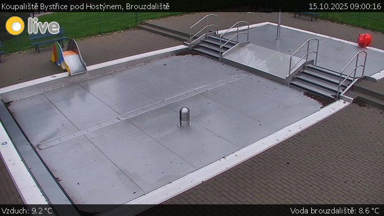 Koupaliště Bystřice pod Hostýnem - Brouzdaliště - 15.10.2025 v 09:00 Koupaliště Bystřice pod Hostýnem - Brouzdaliště - 15.10.2025 v 09:00