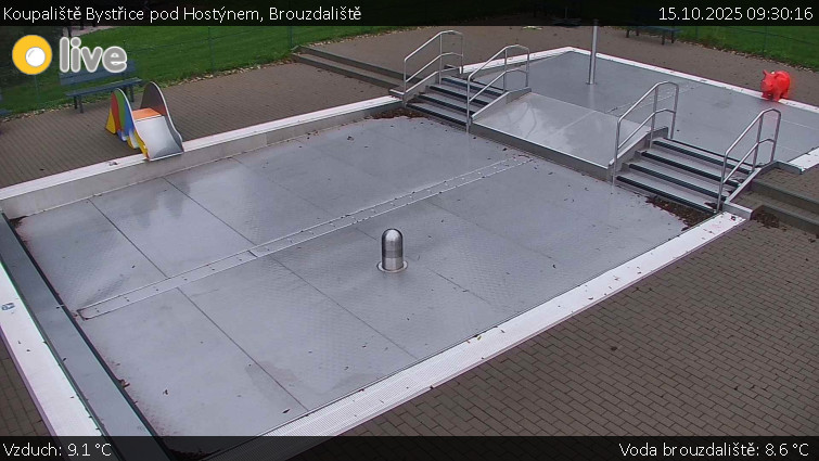 Koupaliště Bystřice pod Hostýnem - Brouzdaliště - 15.10.2025 v 09:30 Koupaliště Bystřice pod Hostýnem - Brouzdaliště - 15.10.2025 v 09:30
