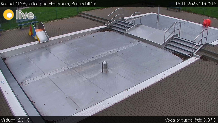 Koupaliště Bystřice pod Hostýnem - Brouzdaliště - 15.10.2025 v 11:00 Koupaliště Bystřice pod Hostýnem - Brouzdaliště - 15.10.2025 v 11:00