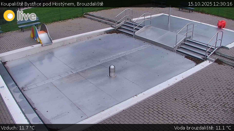 Koupaliště Bystřice pod Hostýnem - Brouzdaliště - 15.10.2025 v 12:30 Koupaliště Bystřice pod Hostýnem - Brouzdaliště - 15.10.2025 v 12:30