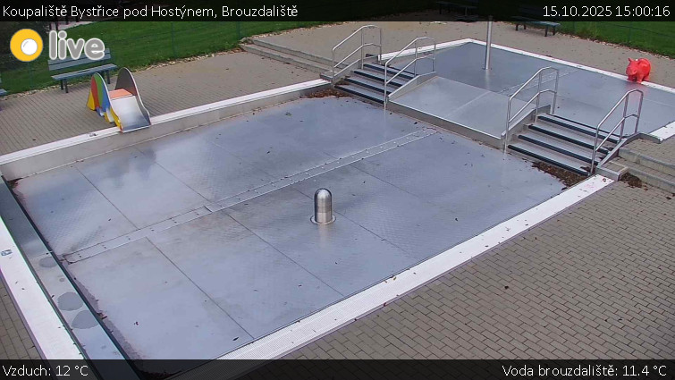 Koupaliště Bystřice pod Hostýnem - Brouzdaliště - 15.10.2025 v 15:00 Koupaliště Bystřice pod Hostýnem - Brouzdaliště - 15.10.2025 v 15:00