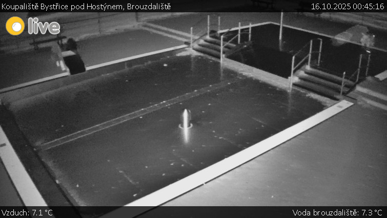 Koupaliště Bystřice pod Hostýnem - Brouzdaliště - 16.10.2025 v 00:45 Koupaliště Bystřice pod Hostýnem - Brouzdaliště - 16.10.2025 v 00:45