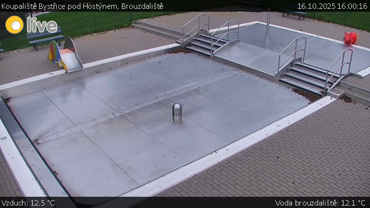 Koupaliště Bystřice pod Hostýnem - Brouzdaliště - 16.10.2025 v 16:00 Koupaliště Bystřice pod Hostýnem - Brouzdaliště - 16.10.2025 v 16:00