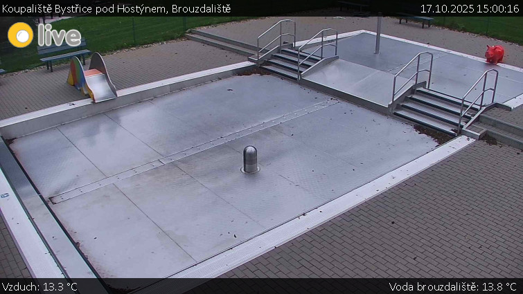 Koupaliště Bystřice pod Hostýnem - Brouzdaliště - 17.10.2025 v 15:00 Koupaliště Bystřice pod Hostýnem - Brouzdaliště - 17.10.2025 v 15:00