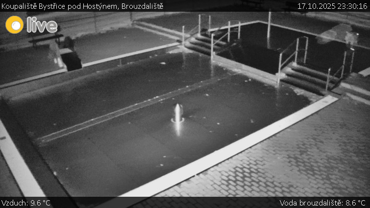 Koupaliště Bystřice pod Hostýnem - Brouzdaliště - 17.10.2025 v 23:30 Koupaliště Bystřice pod Hostýnem - Brouzdaliště - 17.10.2025 v 23:30