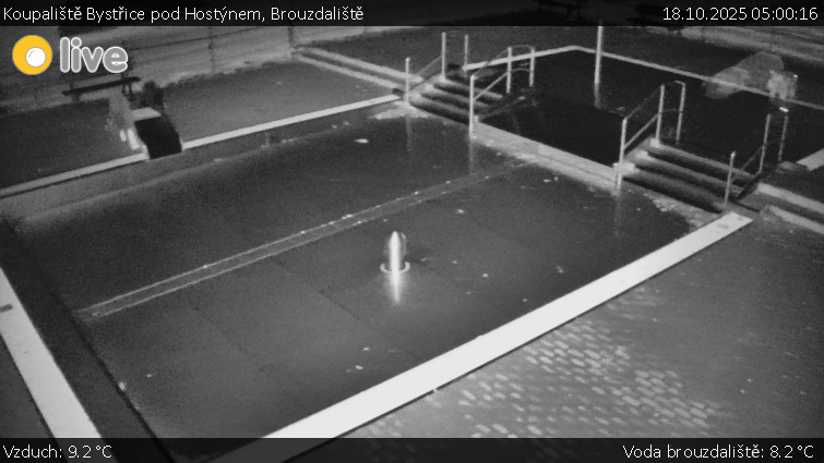 Koupaliště Bystřice pod Hostýnem - Brouzdaliště - 18.10.2025 v 05:00 Koupaliště Bystřice pod Hostýnem - Brouzdaliště - 18.10.2025 v 05:00