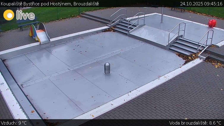 Koupaliště Bystřice pod Hostýnem - Brouzdaliště - 24.10.2025 v 09:45 Koupaliště Bystřice pod Hostýnem - Brouzdaliště - 24.10.2025 v 09:45