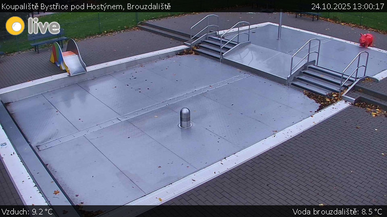 Koupaliště Bystřice pod Hostýnem - Brouzdaliště - 24.10.2025 v 13:00 Koupaliště Bystřice pod Hostýnem - Brouzdaliště - 24.10.2025 v 13:00