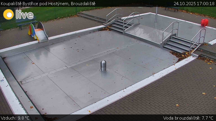 Koupaliště Bystřice pod Hostýnem - Brouzdaliště - 24.10.2025 v 17:00 Koupaliště Bystřice pod Hostýnem - Brouzdaliště - 24.10.2025 v 17:00