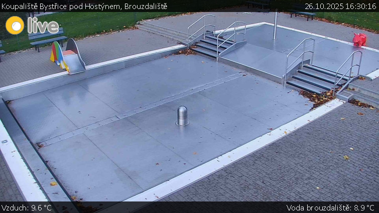 Koupaliště Bystřice pod Hostýnem - Brouzdaliště - 26.10.2025 v 16:30 Koupaliště Bystřice pod Hostýnem - Brouzdaliště - 26.10.2025 v 16:30