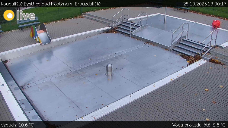 Koupaliště Bystřice pod Hostýnem - Brouzdaliště - 28.10.2025 v 13:00 Koupaliště Bystřice pod Hostýnem - Brouzdaliště - 28.10.2025 v 13:00
