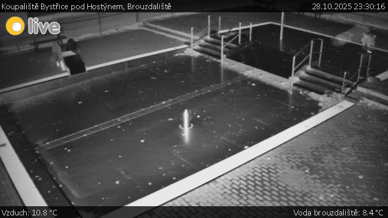 Koupaliště Bystřice pod Hostýnem - Brouzdaliště - 28.10.2025 v 23:30 Koupaliště Bystřice pod Hostýnem - Brouzdaliště - 28.10.2025 v 23:30