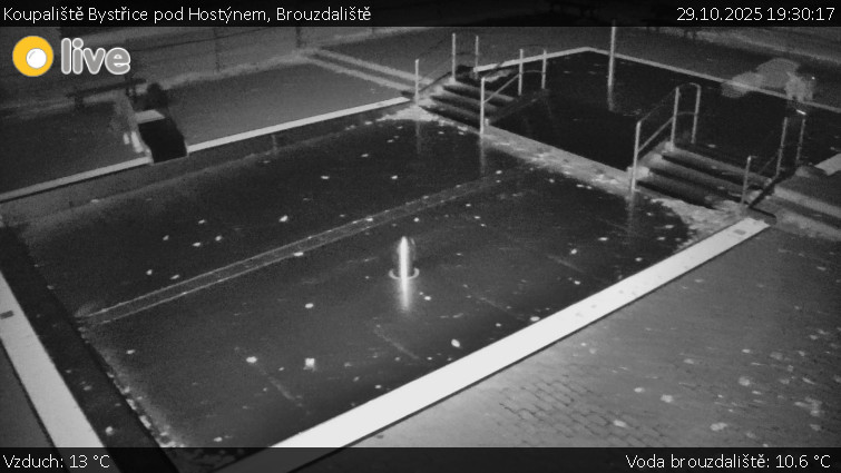Koupaliště Bystřice pod Hostýnem - Brouzdaliště - 29.10.2025 v 19:30 Koupaliště Bystřice pod Hostýnem - Brouzdaliště - 29.10.2025 v 19:30