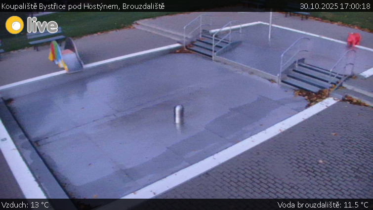 Koupaliště Bystřice pod Hostýnem - Brouzdaliště - 30.10.2025 v 17:00 Koupaliště Bystřice pod Hostýnem - Brouzdaliště - 30.10.2025 v 17:00