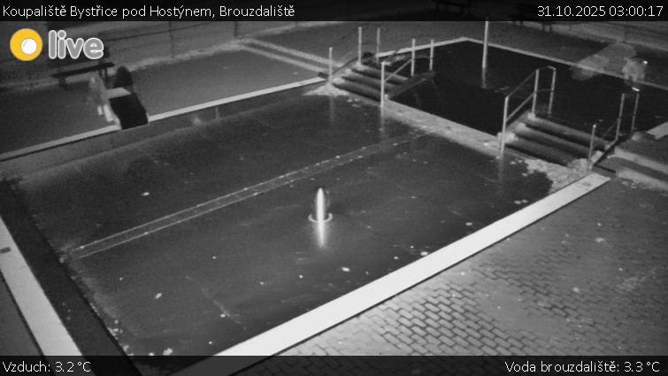 Koupaliště Bystřice pod Hostýnem - Brouzdaliště - 31.10.2025 v 03:00 Koupaliště Bystřice pod Hostýnem - Brouzdaliště - 31.10.2025 v 03:00