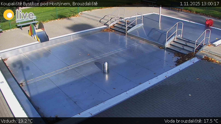 Koupaliště Bystřice pod Hostýnem - Brouzdaliště - 1.11.2025 v 13:00 Koupaliště Bystřice pod Hostýnem - Brouzdaliště - 1.11.2025 v 13:00